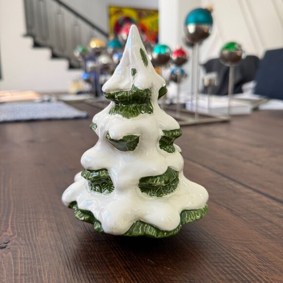 Vintage Ceramic Christmas Tree, FF Japan - 6" - Picture 6 of 6